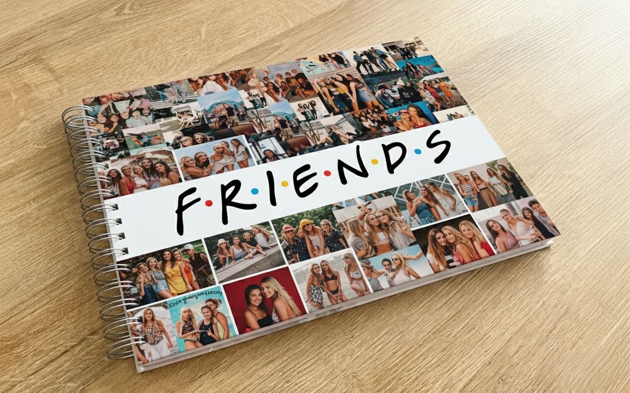 Álbum A4 Tapa Dura - Scrapbook