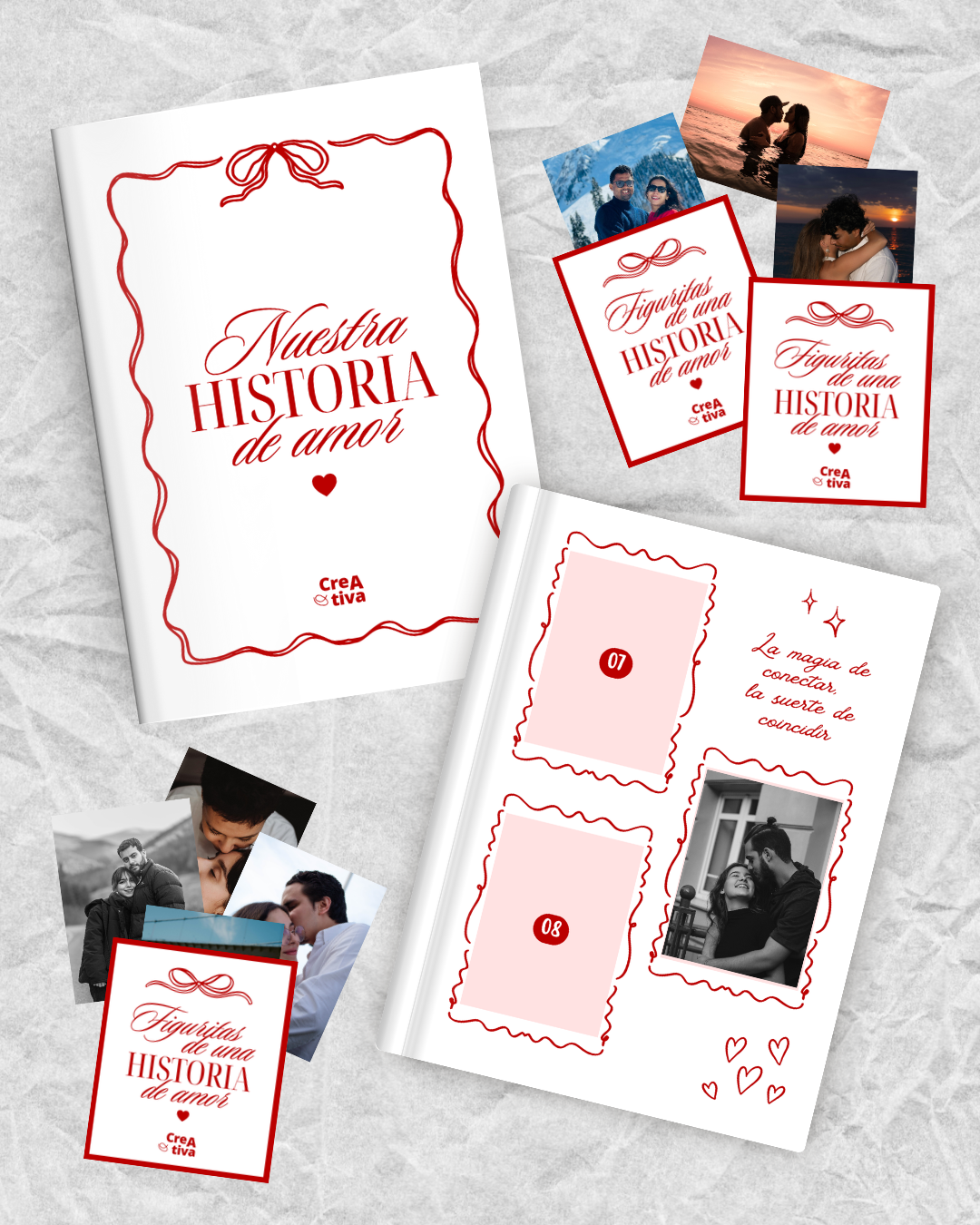 Álbum de Figuritas LOVESTORY x16 figus